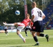 Orange Ekstraklasa: Wisa Krakw - Pogo Szczecin 0:0. n/z Patryk Maecki (Wisa Krakw) i Piotr Celeban (Pogo Szczecin).