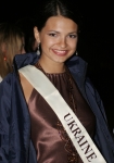 Miss World 2006 (pokaz sztucznych ogni nad Wis). n/z Miss Ukrainy Olga Shylovanova.