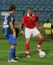 Wisa Krakw - FC Sevilla (Mecz na stulecie). n/z Maciej Stolarczyk (Wisa).