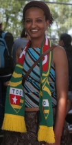 Mistrzostwa wiata 2006 n/z Kibicka reprezentacji Togo.