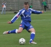 III liga: Hutnik Krakw - Kolejarz Stre 0:2. n/z Adrian Basta (Kolejarz).