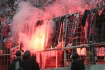 Orange Ekstraklasa: Cracovia Krakw - Wisa Krakw 0:0. n/z zamieszki na trybunach, pon szle Wisy