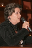 Dr Irena Eris w czasie spotkania w krakowskim Klubie Pod Jaszczurami