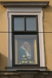 Okno papieskie przy ul. Franciszkaskiej 3