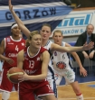 Koszykwka kobiet: Wisa Can-Pack Krakw - AZS Gorzw 88:58. n/z Daliborka Vlipi (Wisa)