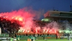 Orange Ekstraklasa Zagbie Lubin - Wisa Krakw 0-0. n/z Oprawa meczowa kibicw Zagbia Lubin