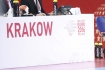 15.01.2016, Krakow Cracow, Mistrzostwa Europy w Pilce Recznej, 12th Men's European Handball Championship, Polska - Serbia Poland - Serbia n/z Krakow logo ehf