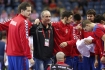 17.01.2016, Krakow Cracow, Mistrzostwa Europy w Pilce Recznej, 12th Men's European Handball Championship, Serbia - Francja Serbia - France n/z  Branislav Zeljkovic