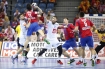 17.01.2016, Krakow Cracow, Mistrzostwa Europy w Pilce Recznej, 12th Men's European Handball Championship, Serbia - Francja Serbia - France n/z Luka Karabatic Petar Nenadic