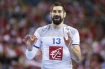 17.01.2016, Krakow Cracow, Mistrzostwa Europy w Pilce Recznej, 12th Men's European Handball Championship, Serbia - Francja Serbia - France n/z Nikola Karabatic