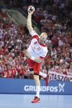 19.01.2016, Krakow Cracow, Mistrzostwa Europy w Pilce Recznej, 12th Men's European Handball Championship, Polska - Francja Poland - France n/z   Karol Bielecki