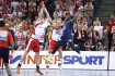 19.01.2016, Krakow Cracow, Mistrzostwa Europy w Pilce Recznej, 12th Men's European Handball Championship, Polska - Francja Poland - France n/z Luc Abalo Bartosz Konitz