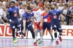 19.01.2016, Krakow Cracow, Mistrzostwa Europy w Pilce Recznej, 12th Men's European Handball Championship, Polska - Francja Poland - France n/z  Luka Karabatic Nikola Karabatic