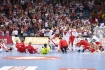 19.01.2016, Krakow Cracow, Mistrzostwa Europy w Pilce Recznej, 12th Men's European Handball Championship, Polska - Francja Poland - France n/z  reprezentacja Polski