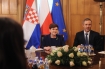 2016-01-28, Premier Beata Szydlo spotkala sie z prezydent Chorwacji  Kolinda Grabar-Kitarovic, Warszawa, Polska n/z Beata Szydlo