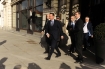 2016-02-05, David Cameron spotkal sie z Jaroslawem Kaczynskim w hotelu Bristol, Warszawa, Polska n/z  David Cameron