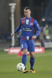 28.02.2016, Krakow, pilka nozna, Ekstraklasa, Wisla Krakow - Podbeskidzie Bielsko-Biala n/z  Jakub Kowalski