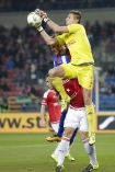 28.02.2016, Krakow, pilka nozna, Ekstraklasa, Wisla Krakow - Podbeskidzie Bielsko-Biala n/z  Michal Miskiewicz