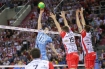 16.04.2016  Krakow, siatkowka, final four, liga
mistrzow 2015/2016, cev denizbank volleyball champions league 2016 - final four,  mecz Zenit Kazan - Asseco Resovia Rzeszow n/z Mikhailov Maxim Holmes Russell Kurek Bartosz
