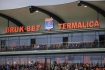 18.07.2016, Bruk-Bet Termalica Nieciecza - Arka Gdynia, pilka nozna, Lotto Ekstraklasa, n/z logo nazwa napis stadion