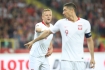 11.10.2018, Chorzow, UEFA Nations League 2019: Polska - Portugalia n/z Robert Lewandowski, Kamil Glik