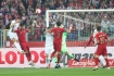 11.10.2018, Chorzow, UEFA Nations League 2019: Polska - Portugalia n/z Krzysztof Piatek strzela gola na 1-0