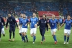 14.10.2018, Chorzow, UEFA Nations League 2019: Polska - Wlochy n/z Cristiano Piccini, Leonardo Bonucci, Kevin Lasgna, Roberto Gagliardini