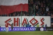 01.12.2019, Krakow, PKO BP Ekstraklasa, pilka nozna, Wisla Krakow - Lechia Gdansk n/z napis chaos flaga transparent